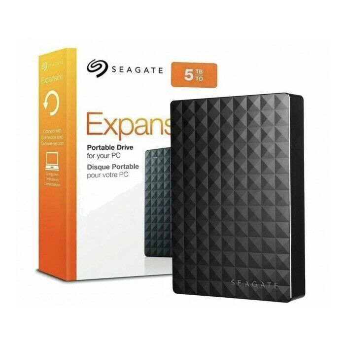 Seagate Expansion 5 Terabyte External Hard Drive (05 Years OCT Limited Warranty)