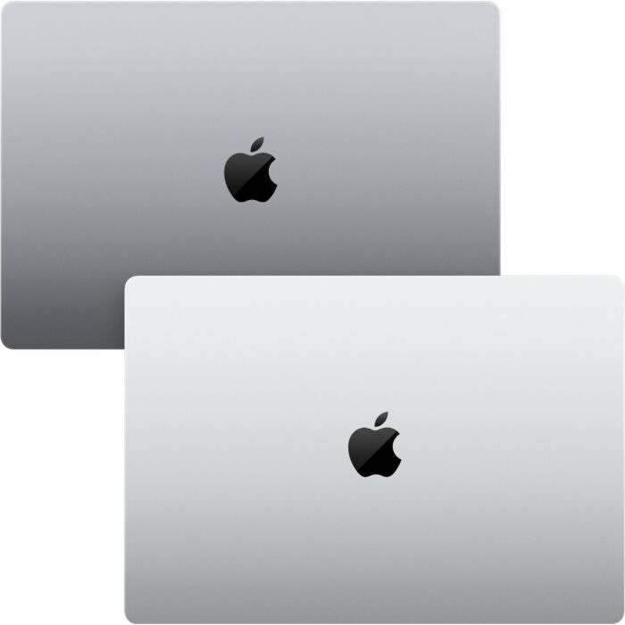 Apple Macbook Pro 14 MKGR3 - Apple M1 Pro Chip 8-cores CPU 14-cores GPU 16GB 512GB SSD 14.2" Liquid Retina XDR Display Backlit Magic Keyboard Mac OS (Silver)
