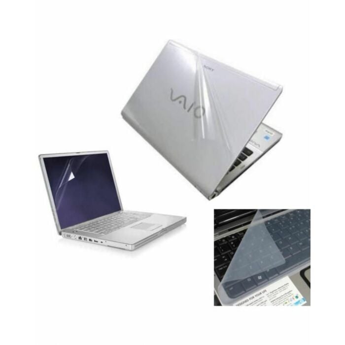 ND Laptop 3 in 1 Transparent Protector (17" / 15.6")