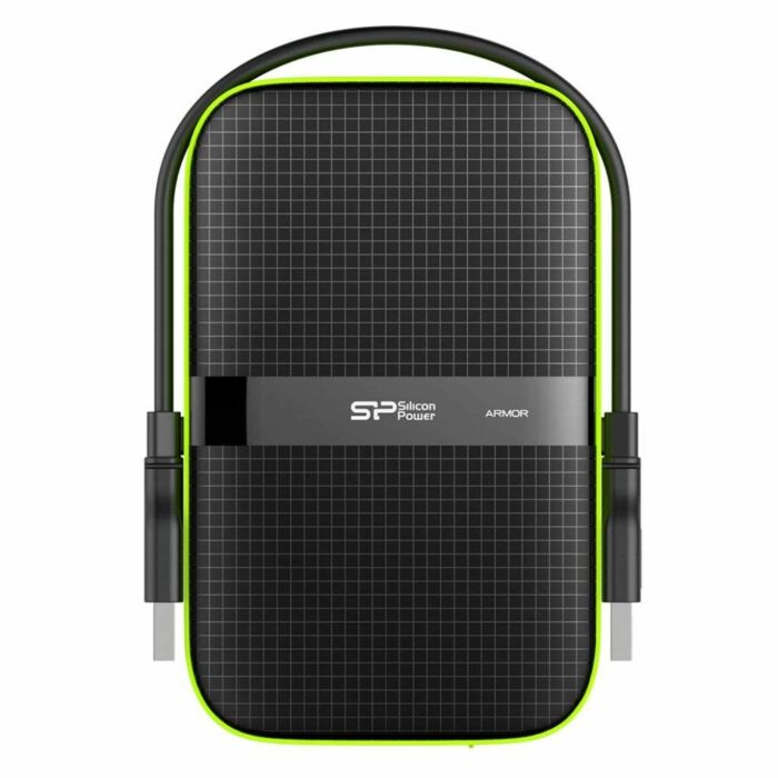 Silicon Power 2TB Armor A60 Shockproof External Hard Drive (2.5")  (2 Years Warranty)