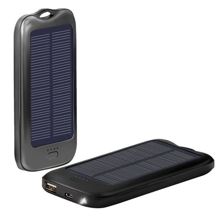 Promate Solarmate-5 5000mAh Powerbank (Black)
