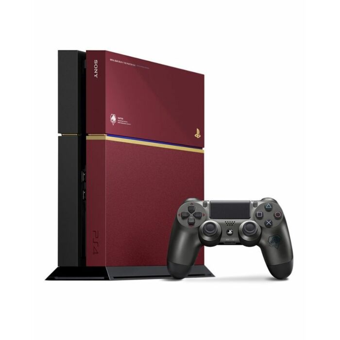 Sony PlayStation 4 500GB Limited Edition Metal Gear Solid V: The Phantom Pain Europeon Version Region 2 (Red)  