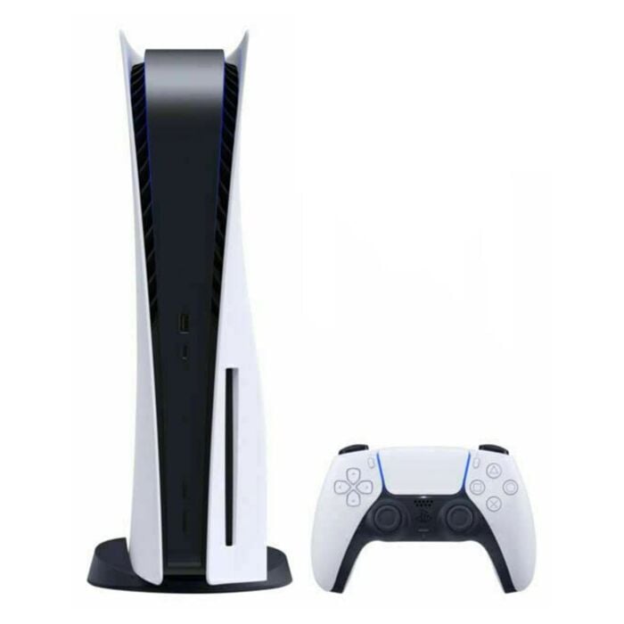 Sony PlayStation 5 - 825-GB Storage - Gaming Console with 1 Controller (CFI-1115A, Disc Edition, White, Open Box)