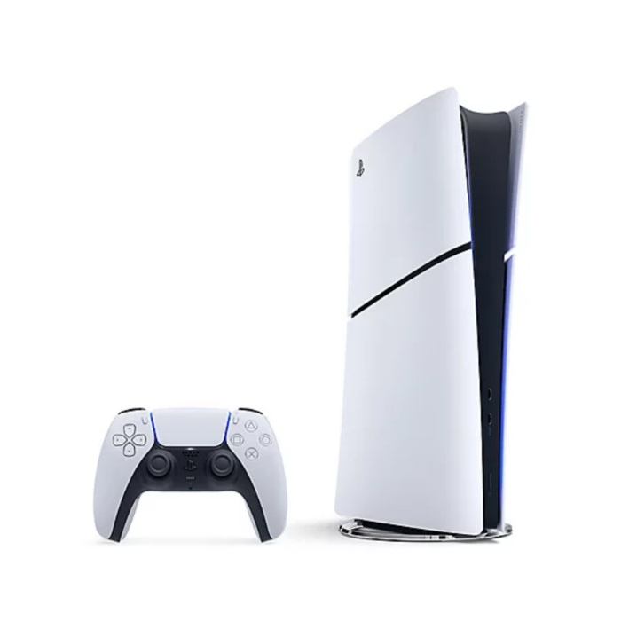 Sony PlayStation 5 Slim - 825GB Storage Gaming Console - Digital Edition (White, NEW)