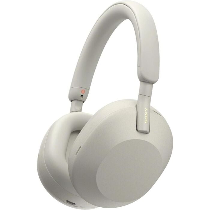 Sony WH-1000XM5 Wireless Noise Canceling Headphones (White)