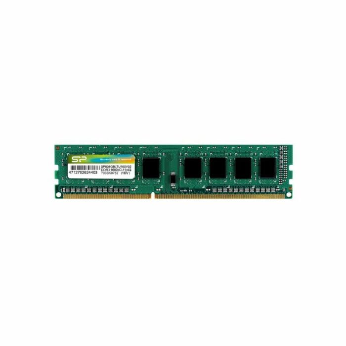 Silicon Power DDR3 4GB Dekstop RAM 1600Mhz UDIMM (SP004GBLTU160N02)