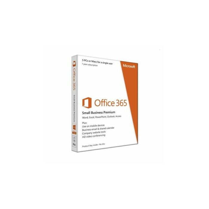 Microsoft Office 365 Small Office Premium 32/64Bit (One Year Activation)