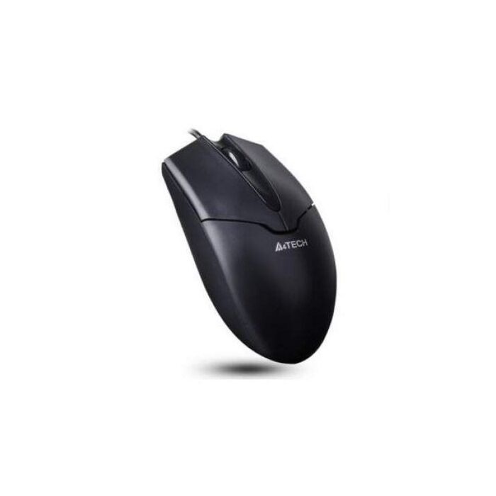 A4Tech OP-550NU Optical Mouse (Metal Black)