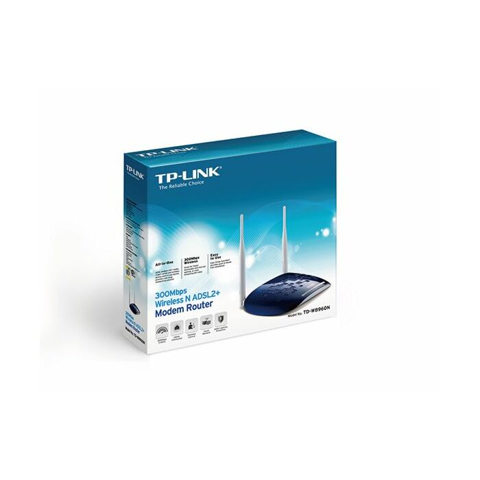 Tplink Td-W8960n 300mbps Wireless N Adsl2+ Modem Router (Brand Warranty)