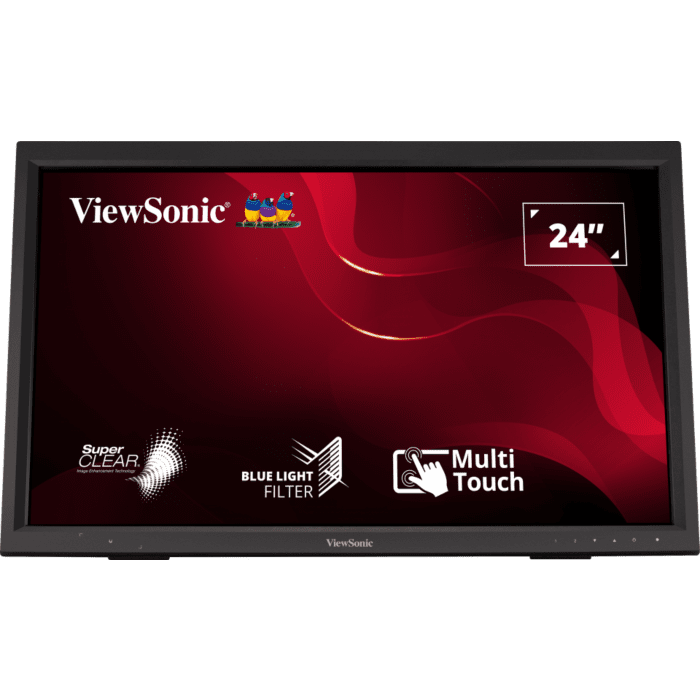  ViewSonic TD2423 Full HD 1080p 24 Inch Intuitive Touch Screen LED Monitor