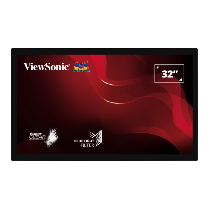 ViewSonic TD3207 32-Inch Full HD 1080p 60 Hz VA Panel Touchscreen Monitor (Black, 1 Year Local Warranty, NEW)