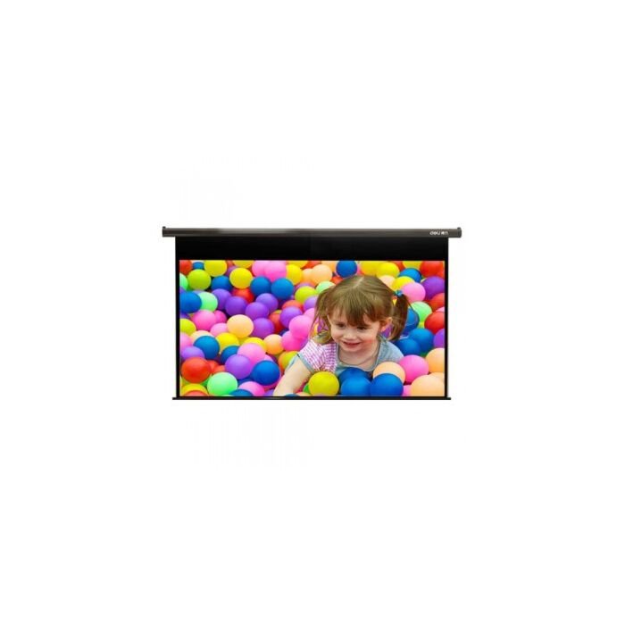 Deli 50456 Projector Screen With Remote