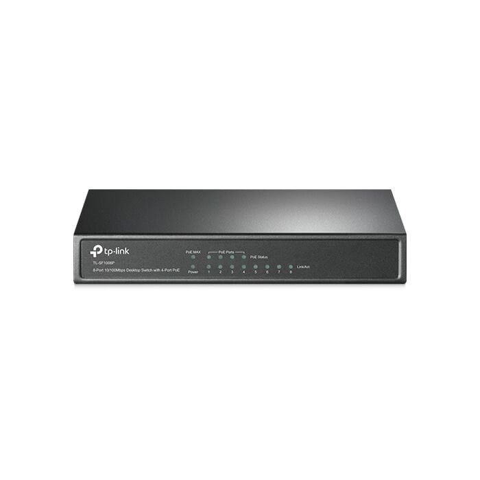 TP-Link TL-SF1008P 8-Port 10/100Mbps Desktop Switch with 4-Port PoE