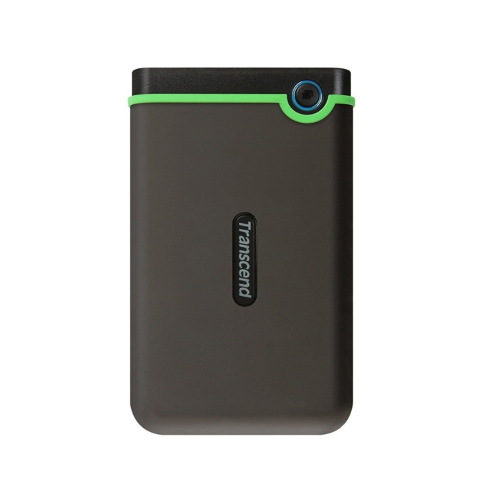 Transcend StoreJet 25M3C 2TB Portable Hard Drive (Black, NEW)