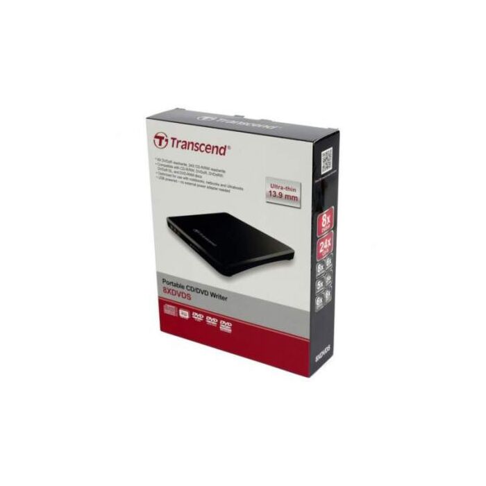 Transcend 8XDVDS-K Portable CD / DVD Writer