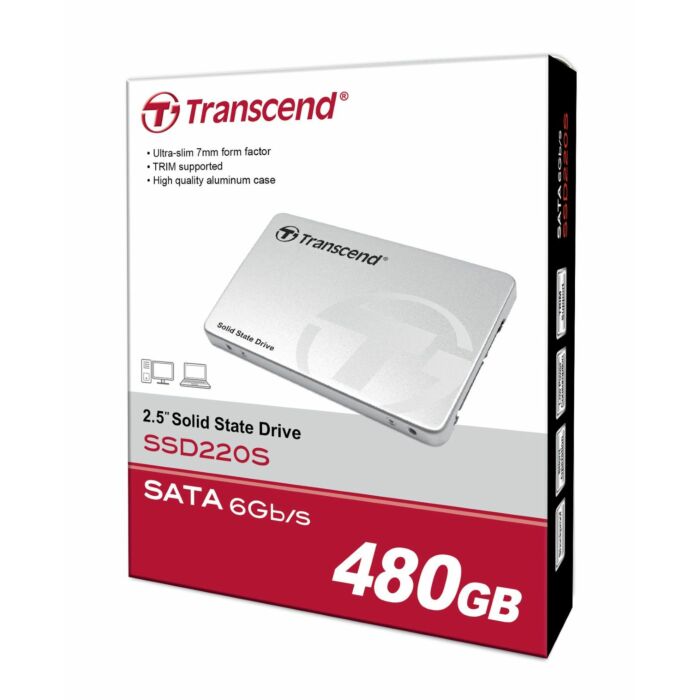 Transcend 480GB Solid State Drive 220S (2.5") 