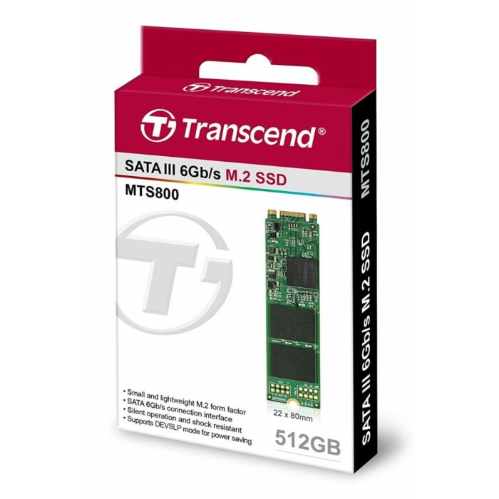 Transcend 512GB SSD M.2 MTS800 Solid State Drive