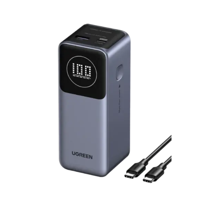 UGREEN 35526B 12000mAh 100W Power Bank (Grey, NEW)