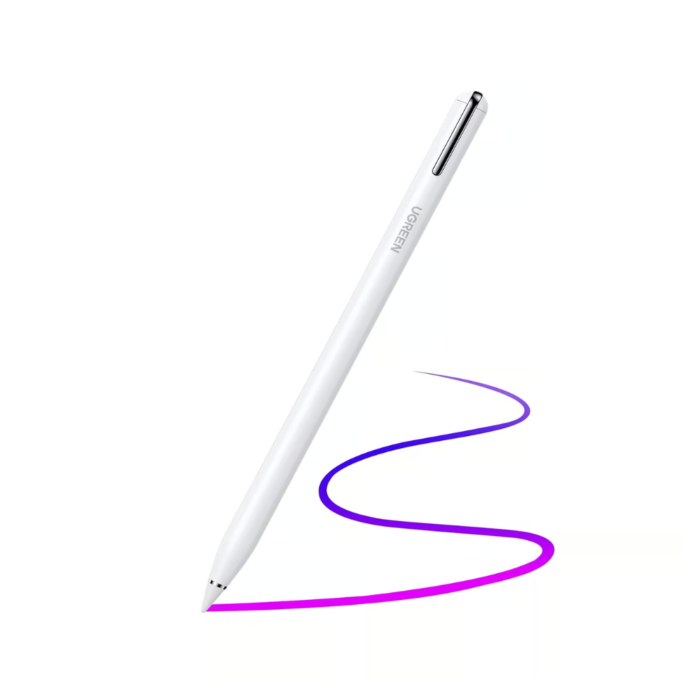 UGREEN 90915 USB C Fast Charging Smart Stylus Pen for Apple iPad (White, NEW)