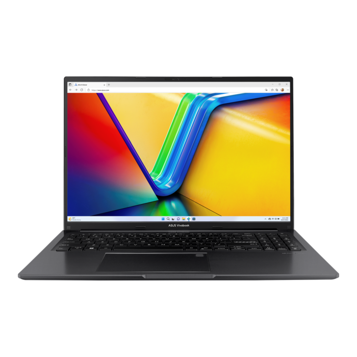 Asus VivoBook 16 M1605YA - AMD Ryzen 7 7730U Processor 8-GB 512-GB SSD GDDR4 GC 16.0" OLED WUXGA Display DOS (Indie Black, 2 Year Asus Direct Local Warranty)