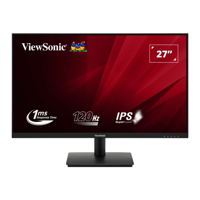 ViewSonic VA270A-H 27-Inch Full HD 1080p 120 Hz IPS Panel Monitor (Black, 1 Year Local Warranty, NEW)