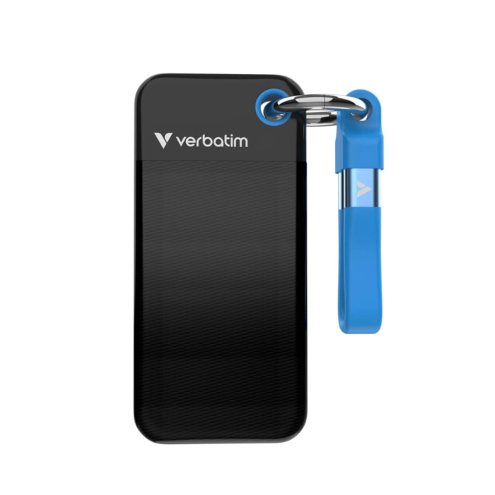 Verbatim Pocket 1TB Portable SSD (Blue & RED, NEW)