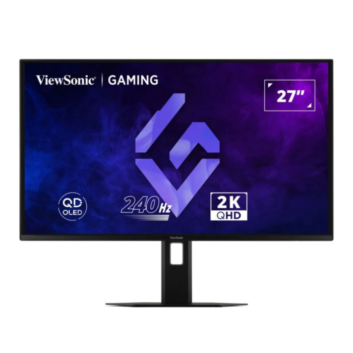 ViewSonic XG2738-2K-OLED 27" QHD 1440p 240Hz QD-OLED Panel Gaming Monitor (Black, 1 Year Local Warranty, NEW)