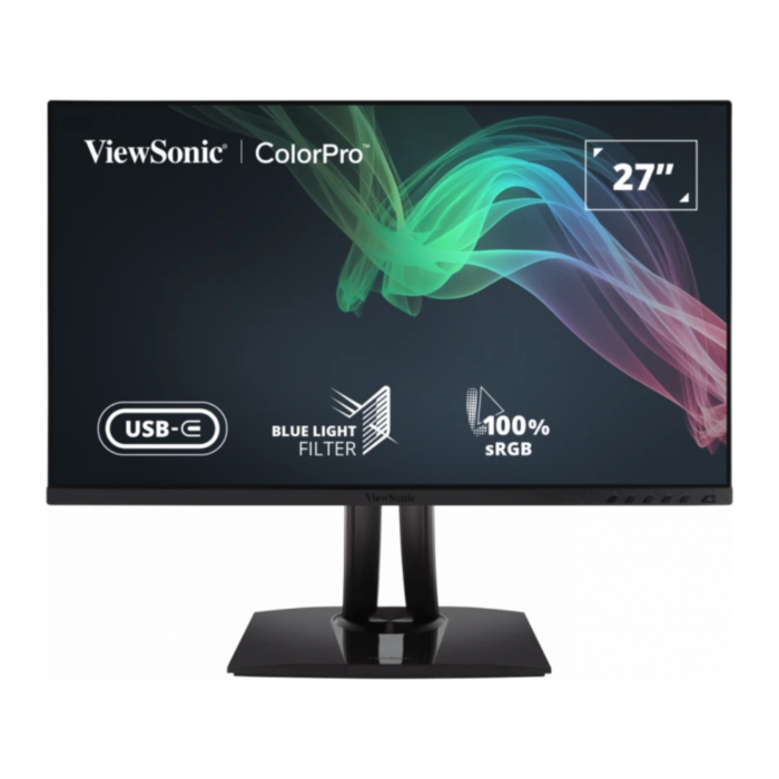 ViewSonic VP2756-4K 27-Inch UHD 2160p 60 Hz IPS Panel Monitor (Black, 1 Year Local Warranty, NEW)