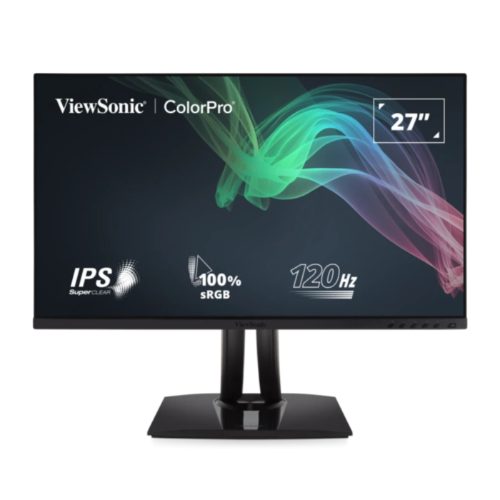 ViewSonic VP2756A-2K 27-Inch QHD 1440p 120 Hz IPS Panel Monitor (Black, 1 Year Local Warranty, NEW)