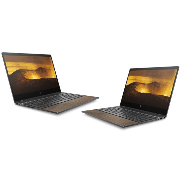 HP Envy x360 13 AY0130AU - AMD Ryzen 5 4500U 08GB 512GB SSD 13.3" FHD 1080 IPS UltraSlim 1000nits Touchscreen Convertible With HP SureView PrivacyFilter Backlit KB B&O Play FP Reader (NightFall Black With Wooden Interior, Open Box)