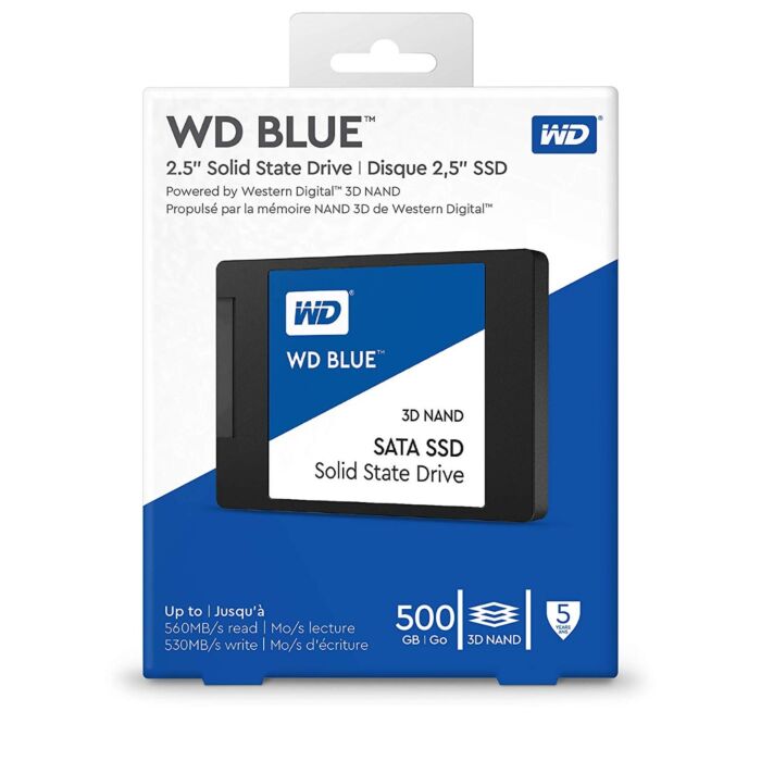 WD 2.5" SATA SSD 500GB Blue