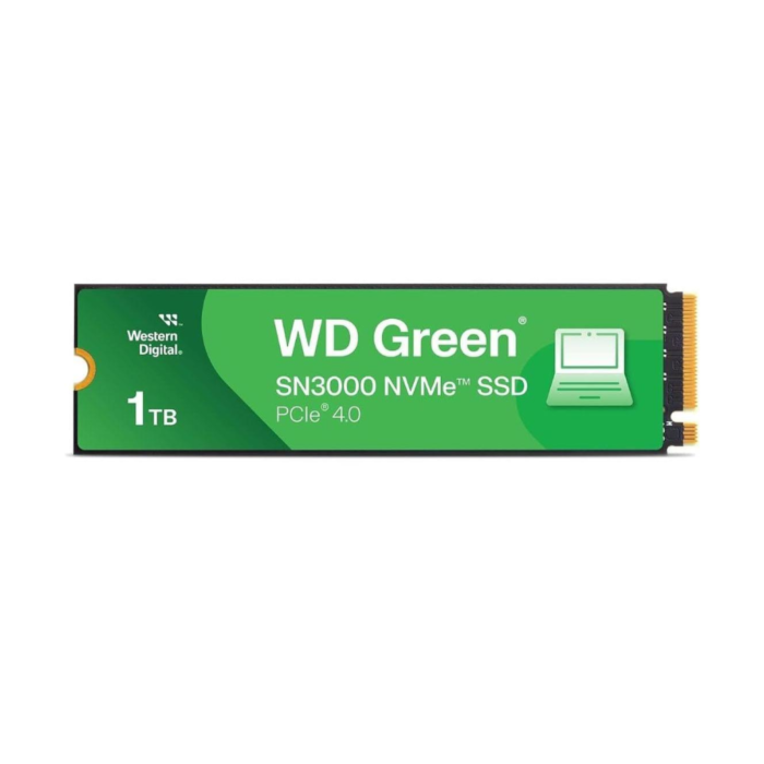 WD Green SN3000 1TB GEN 4.0 NVMe M.2 Internal SSD (NEW)
