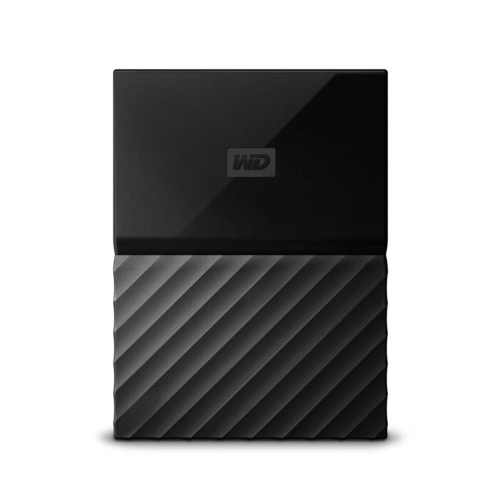 Western Digital My Passport 2 Terabyte External Hard Drive (Black)