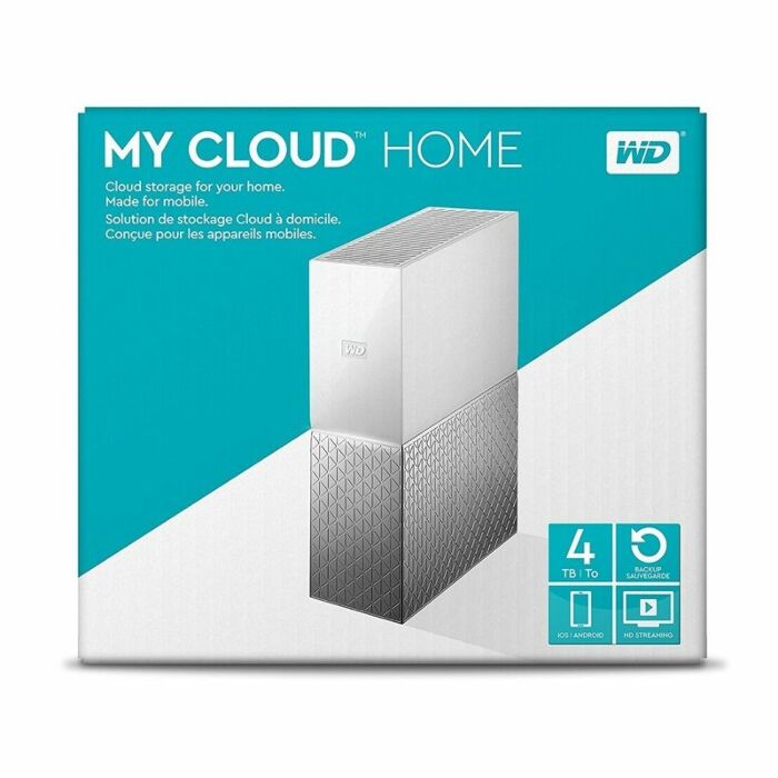 Western Digital My Cloud Home 4 Terabyte External Hard Drive