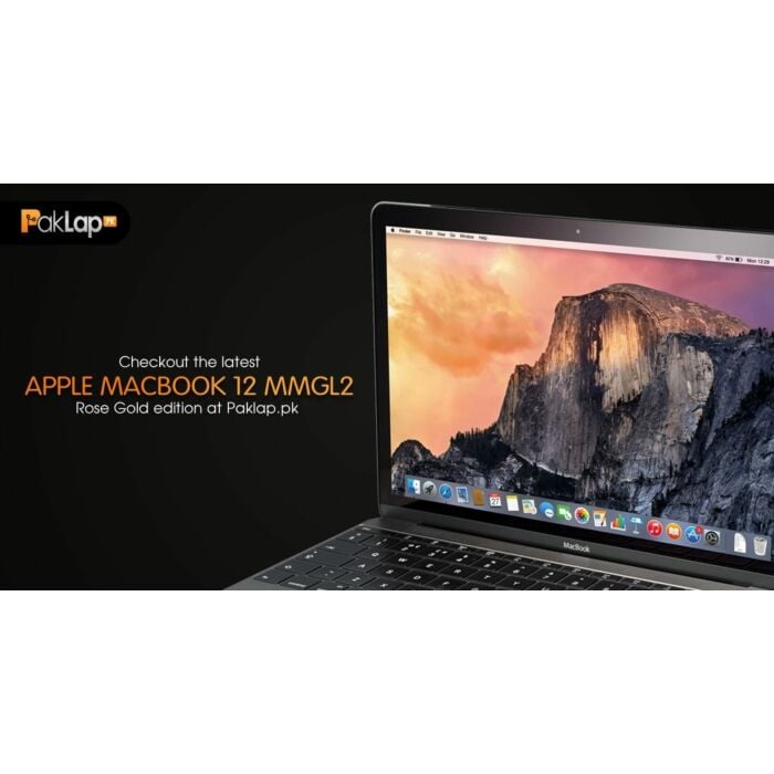 Apple Macbook 12 MMGL2 Rose Gold - Core M3 6th Gen 08GB 256GB 12" Retina Display