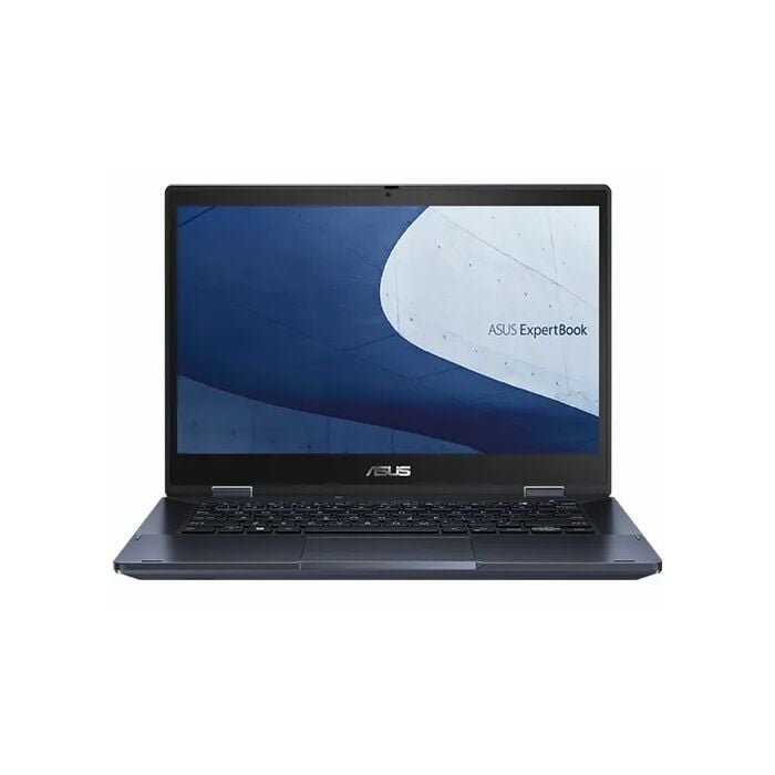 Asus ExpertBook B3 Flip 14 B3402FBA - 12th Gen Core i5 1235u Processor 8-GB 512-GB SSD Intel Iris Xe Graphics 14" Full HD 1080p 250nits Touchscreen Convertible x360 Display FP Reader (Star Black, 1 Year Asus Direct Local Warranty)