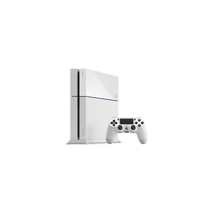 Sony PlayStation 4 Console 500GB New Matte Edition Asian - Glacier White (Region 3)