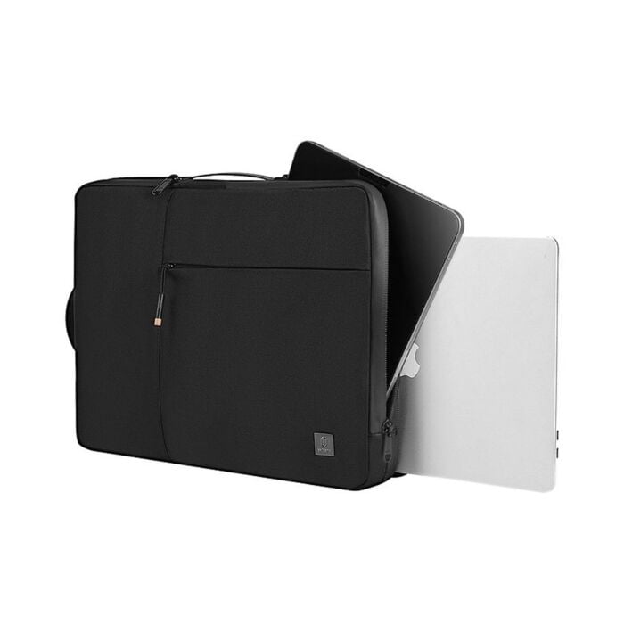 WiWU Alpha Double 14-Inch Layer Laptop Sleeve (Black)