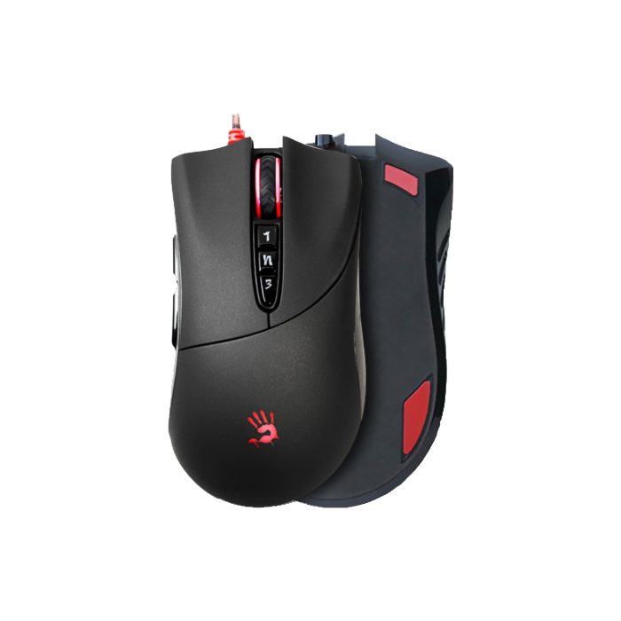 A4Tech V3M Multicore Metal Feet Bloody Ultra / Multi Core3 Gaming Mouse (Bloody + Black)
