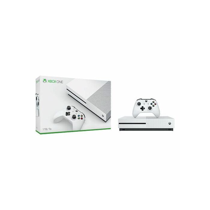 Microsoft Xbox One S 1 TeraByte - White 
