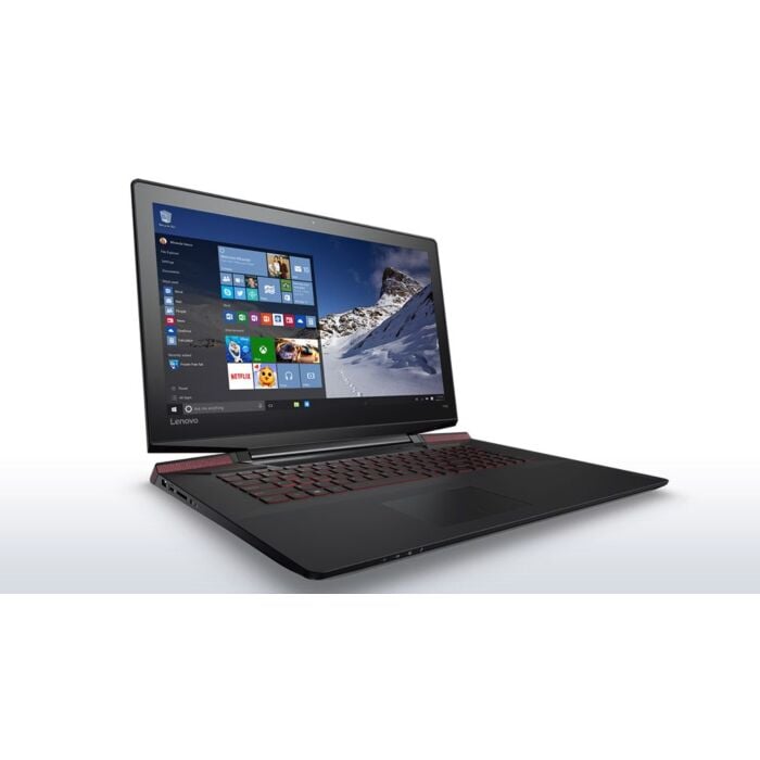 Lenovo Ideapad Y700 (17") 6th Gen Ci7 QuadCore 16GB 1TB+128GB SSD 4GB Nvidia 960m 17.3" IPS FHD JBL Speakers/Subwoofer Win10 Red Backlit Keyboard