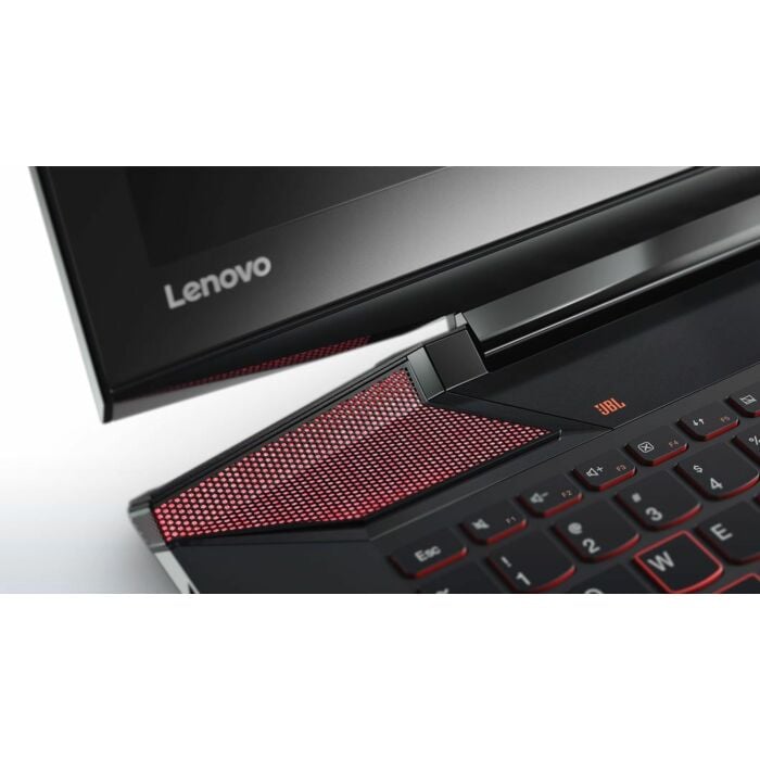 Lenovo Ideapad Y700 (17") 6th Gen Ci7 QuadCore 08GB 256GB SSD 4GB Nvidia 960m 17.3" IPS FHD JBL Speakers/Subwoofer Win10 Red Backlit Keyboard (External DVDRW Included)