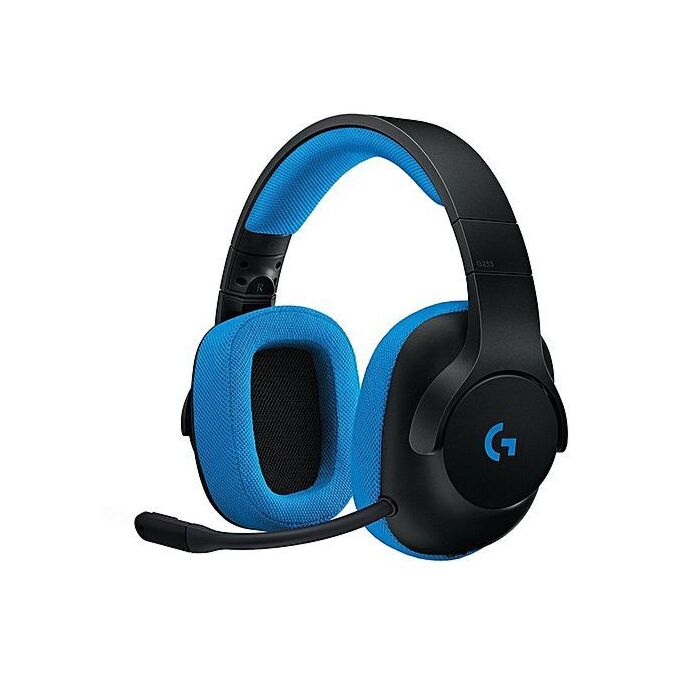 Logitech G233 Prodigy Gaming USB Headset - (Black+Blue)