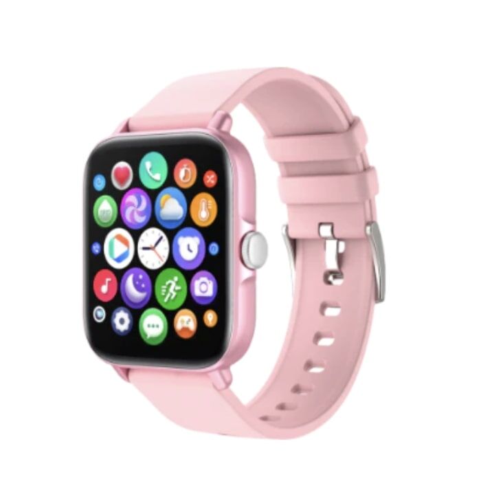 Yolo Watch Pro Bluetooth Water Resist HD Bright Display Smart Watch (Pink) 