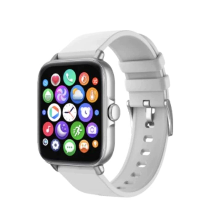 Yolo Watch Pro Bluetooth Water Resist HD Bright Display Smart Watch (Silver) 