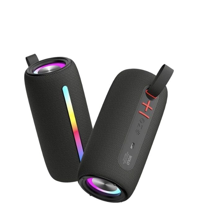 YOLO Pulse Portable Bluetooth Speaker (Black)