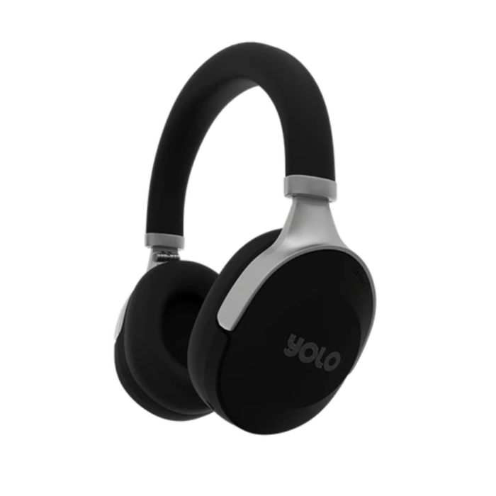 YOLO Y-510 Vogue Wireless Noise Cancelling Headphones (Black, NEW)