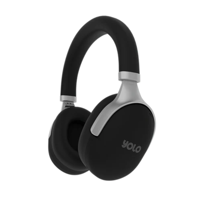 YOLO Y-511 Focus Wireless Noise Cancelling Headphones (Black, NEW)