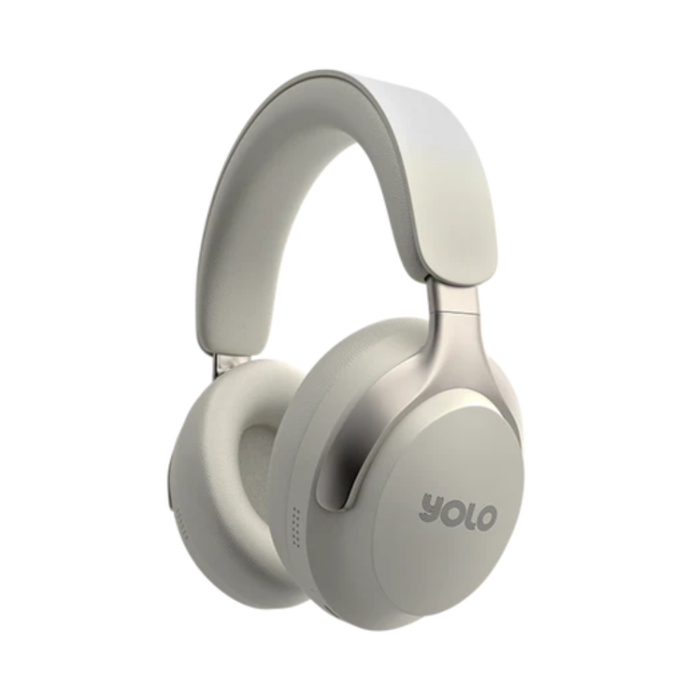 YOLO Y-512 Nirvana Wireless Noise Cancelling Headphones (Grey, NEW)