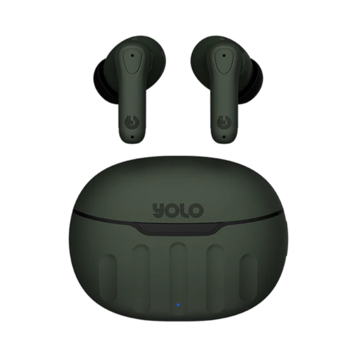 YOLO YoPod Wave Wireless Earbuds (Army Green, NEW)